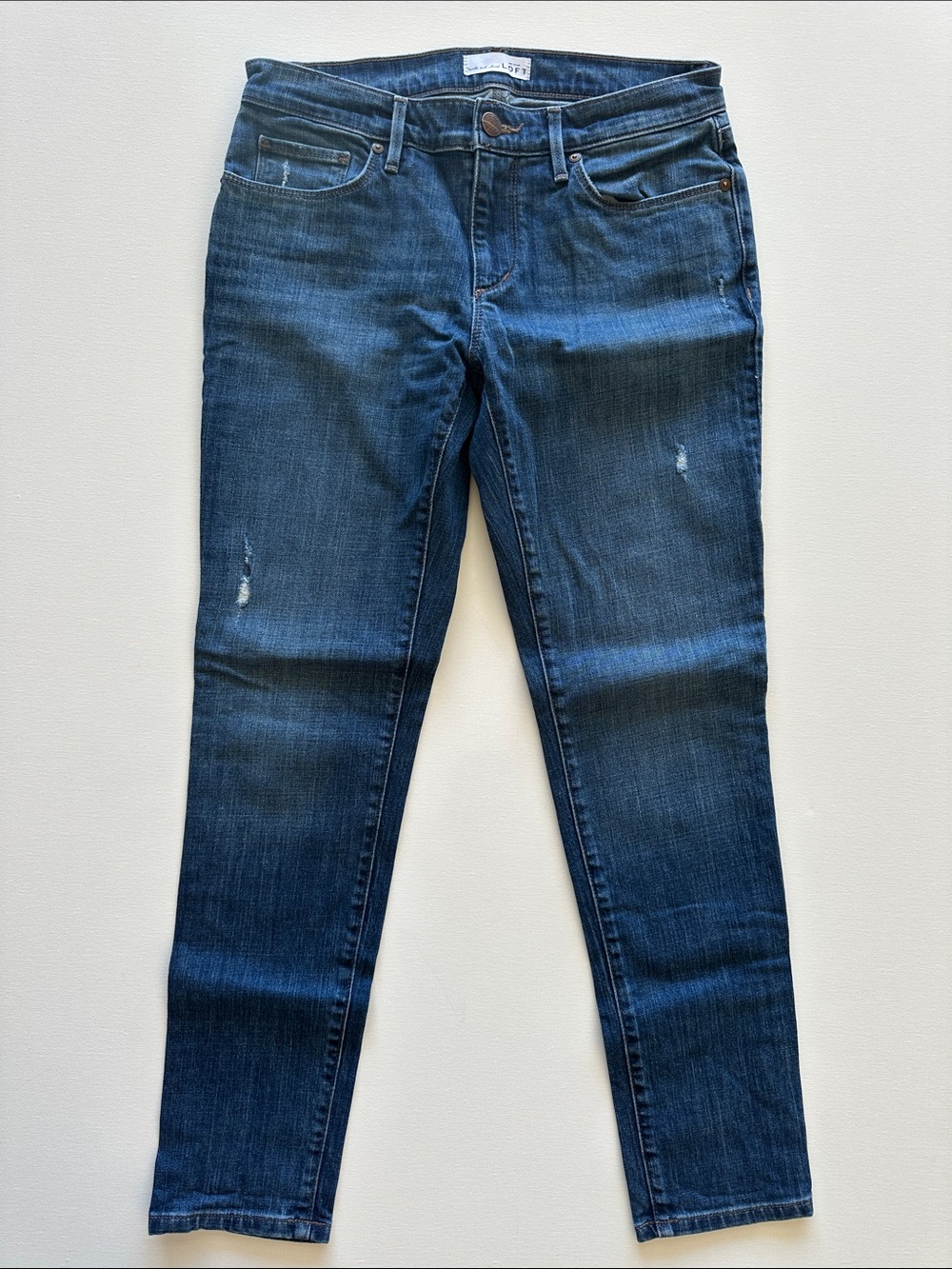 Ann Taylor Women's Skinny Jeans in Dark Indigo